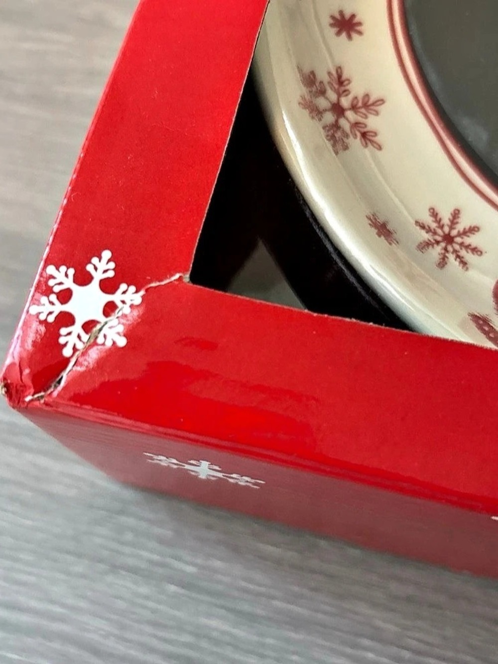 2016 Tiny ideas Santa's Cookie Set Holiday Plate & Mug Set - Picture 6 of 7